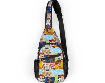 Bolsa de Toy Story Disney Park, mochila Disney, bandolera Disney, bolsa de pecho, regalo Disney, bolsa de vacaciones, bolsa de viaje, riñonera, riñonera