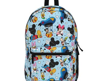 Mochila de Mickey Mouse Clubhouse, mochila Disney, mochila para la vuelta al cole, mochila Disney, mochila infantil, bolsa de viaje, accesorios para viajes Disney