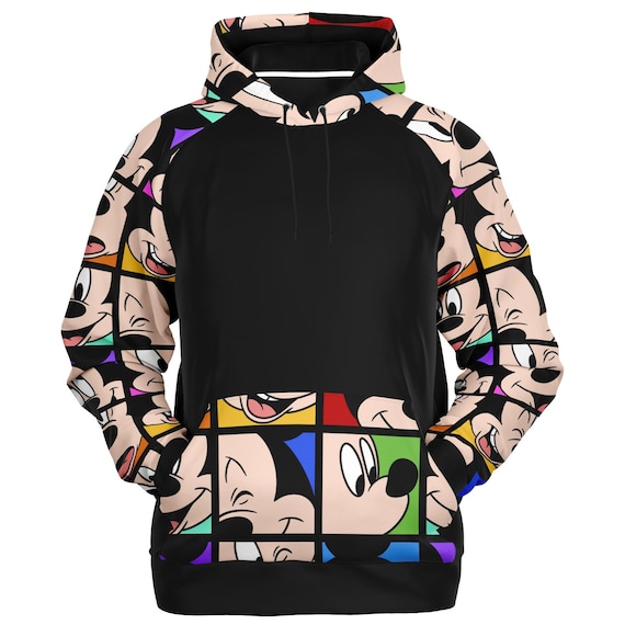 Sudadera de Mickey Mouse, sudadera de Disney, sudadera raglán