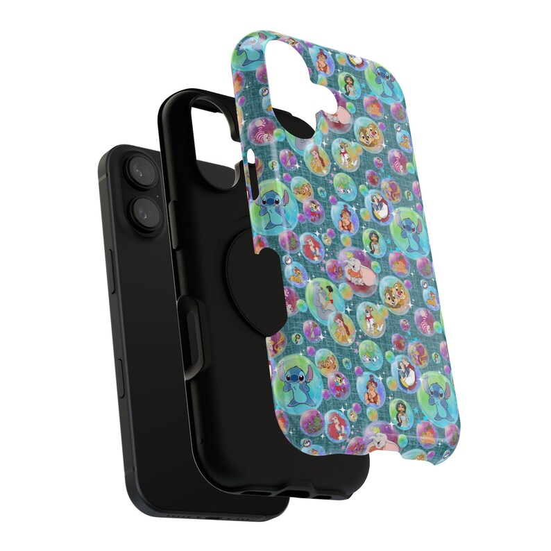 Disney Bubble Phone Case, Disney iPhone Case, Disney Phone Case, Samsung Phone Case, iPhone 15 Plus, iPhone 16 pro Case, Disney Phone Case image 15