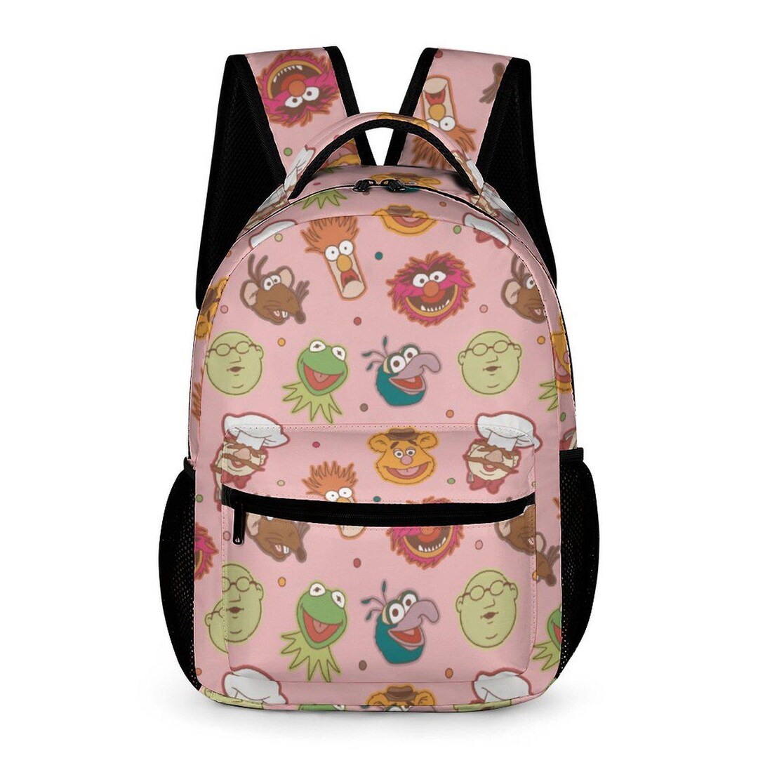Muppets Backpack, Disney Backpack, Back to School Book Bag, Disney Bag ...
