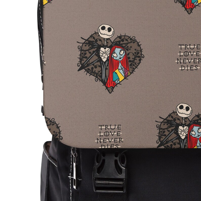 Nightmare Before Christmas Backpack, Disney Backpack, Back to School Book Bag, Disney Bag, Kids Backpack, Travel Bag, Disney Trip Accessory image 4