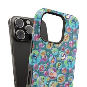 Disney Bubble Phone Case, Disney iPhone Case, Disney Phone Case, Samsung Phone Case, iPhone 15 Plus, iPhone 16 pro Case, Disney Phone Case image 4