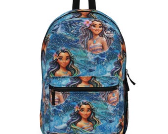 Moana Backpack, Disney Backpack, Back to School Book Bag, Disney Bag, Kids Backpack, Travel Bag, Disney Trip Accessories