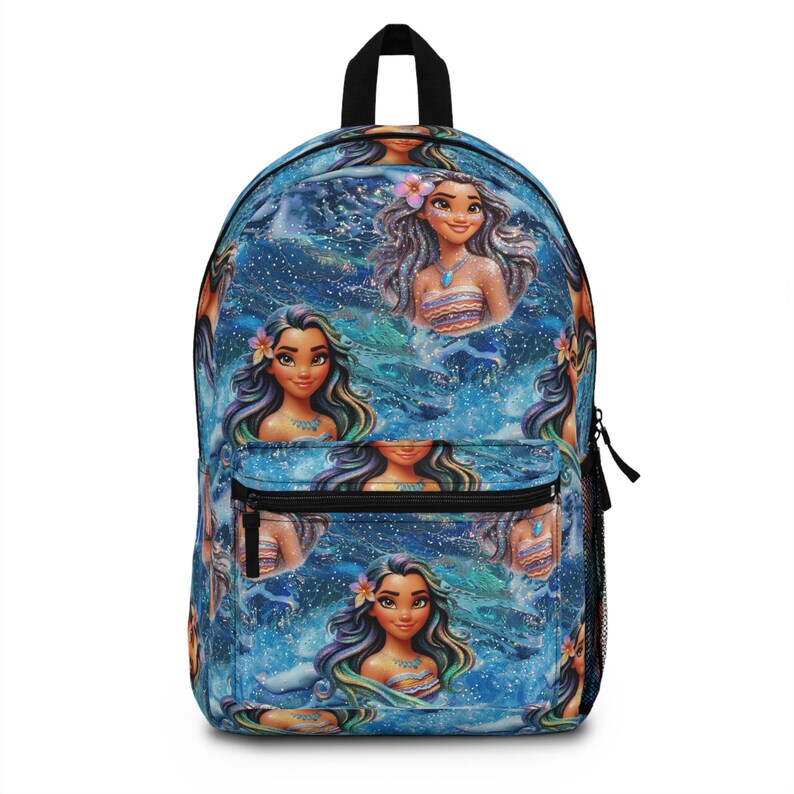 Moana Backpack, Disney Backpack, Back to School Book Bag, Disney Bag, Kids Backpack, Travel Bag, Disney Trip Accessories image 1