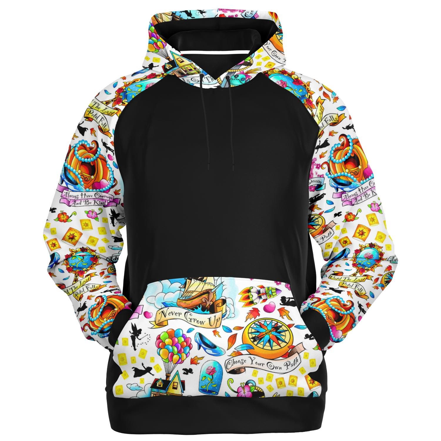 Discover Disney Tattoo Hoodie, Disney World and Disneyland Vacation Shirt