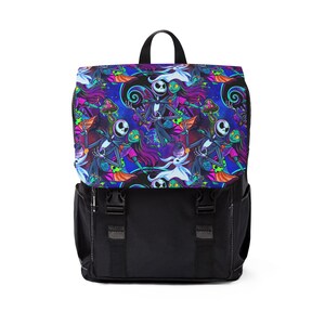 Nightmare Before Christmas Backpack, Disney Backpack, Back to School Book Bag, Disney Bag, Kids Backpack, Travel Bag, Disney Trip Accessory image 1