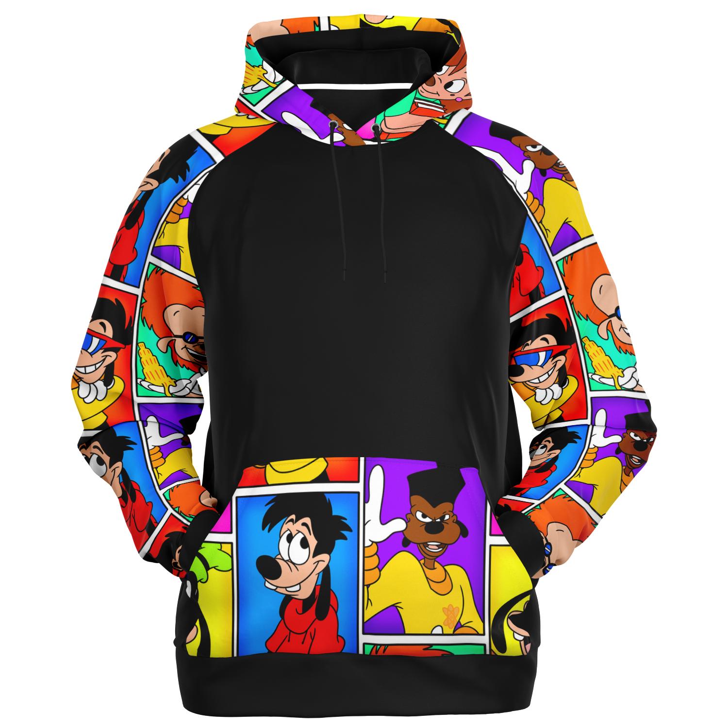Discover Goofy Movie 3D Hoodie, Retro Raglan Disneyworld & Disneyland Vacation Shirt