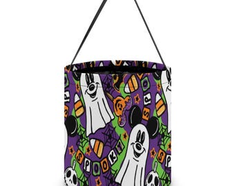 Disney Halloween Bag – Mickey & Friends Trick or Treat Bag – Candy Bag for Kids – Halloween Candy Bag- Halloween Party Bag- Candy Bucket