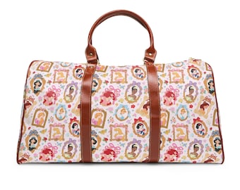 Disney Princess Plunjezak, waterdichte reistas, weekendtas, weekendtas, Disney-bagage, weekendtas, vakantiereizen, Disney-cadeau