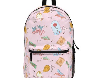 Disney Princess Backpack, Disney Backpack, Back to School Book Bag, Disney Bag, Kids Backpack, Travel Bag, Disney Trip Accessories
