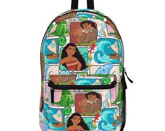 Moana Maui Backpack, Disney Backpack, Back to School Book Bag, Disney Bag, Kids Backpack, Travel Bag, Disney Trip Accessories