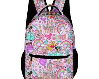 Mochila de Magic Kingdom, mochila de Disney, mochila escolar, bolso de Disney, mochila infantil, bolsa de viaje, accesorios para viajes a Disney