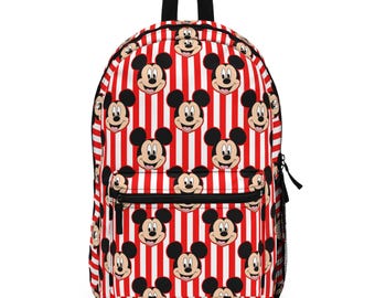 Mickey Mouse Backpack, Disney Backpack, Back to School Book Bag, Disney Bag, Kids Backpack, Travel Bag, Disney Trip Accessories