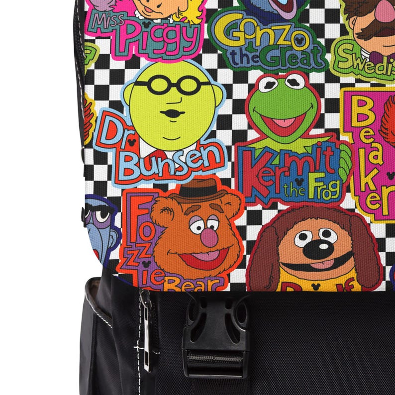 Muppets Disney Backpack, Disney Backpack, Back to School Book Bag ...