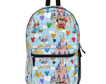 Mochila Magic Kingdom, Mochila Disney, Mochila para la vuelta al cole, Mochila Disney, Mochila infantil, Bolsa de viaje, Accesorios para viajes a Disney