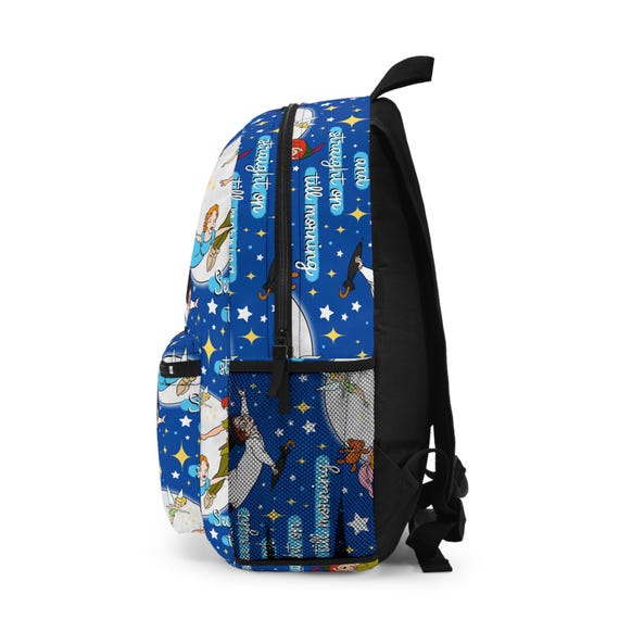 Peter Pan Backpack, Disney Backpack, Back to School Book Bag 