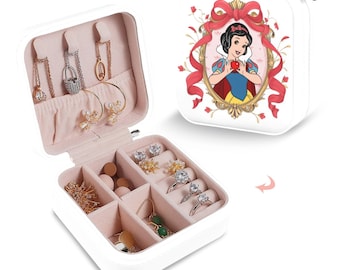 Personalized Disney Princess Jewelry Box, Disney Princess Birthday