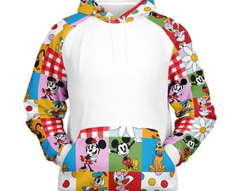 ミッキーとミニーのスウェットシャツ、ディズニーのスウェットシャツ、レトロラグランスウェットシャツ、ディズニーワールドシャツ、ディズニーバケーションシャツ、ディズニーランドシャツ