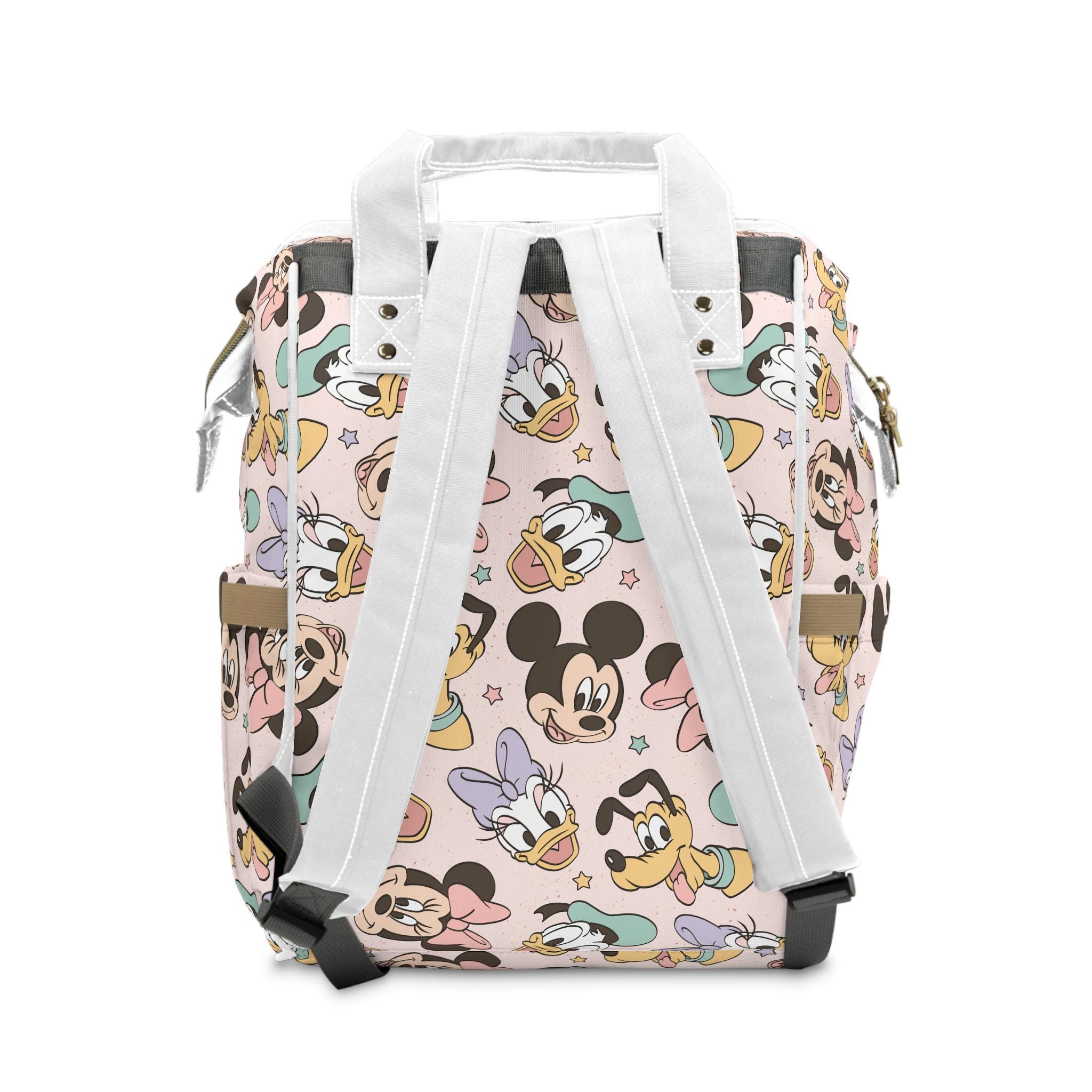 Mickey Mouse Backpack Diaper Bag Travel School Book Bag Cute‎ Personalized Mickey Diaper Backpack - Etsy main image 4
