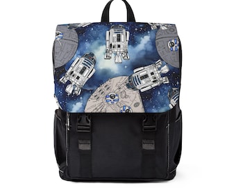 Mochila de Star Wars, mochila Disney para la escuela o viajes, regalo Disney, mochila mágica para el día del parque, mochila escolar, R2D2