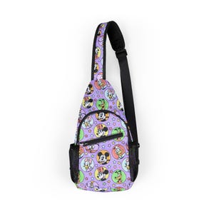 Mickey Mouse and Minnie Park Bag, Disney Backpack, Disney Sling Bag, Chest Bag, Disney Gift, Vacation Bag, Travel Bag, Fanny Pack, Belt Bag