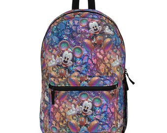 Mickey Backpack, Disney Backpack, Back to School Book Bag, Disney Bag, Kids Backpack, Travel Bag, Disney Trip Accessories