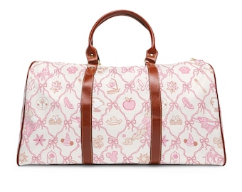 Disney Princess Plunjezak, waterdichte reistas, weekendtas, weekendtas, Disney-bagage, weekendtas, vakantiereizen, Disney-cadeau
