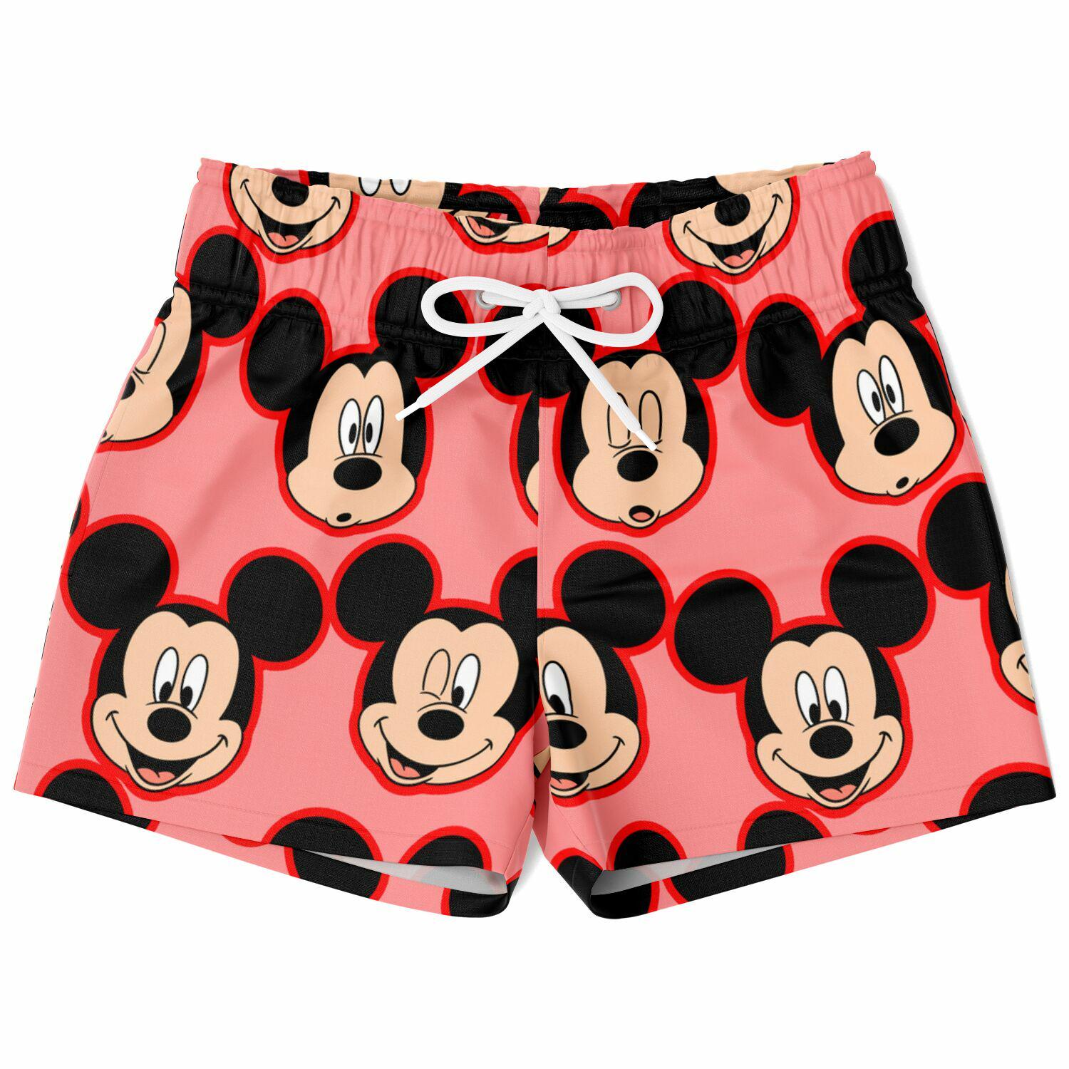 Discover Mickey and Friends Swim Trunks, Mickey Boys Beach Shorts, Disney Vacation Swimwear