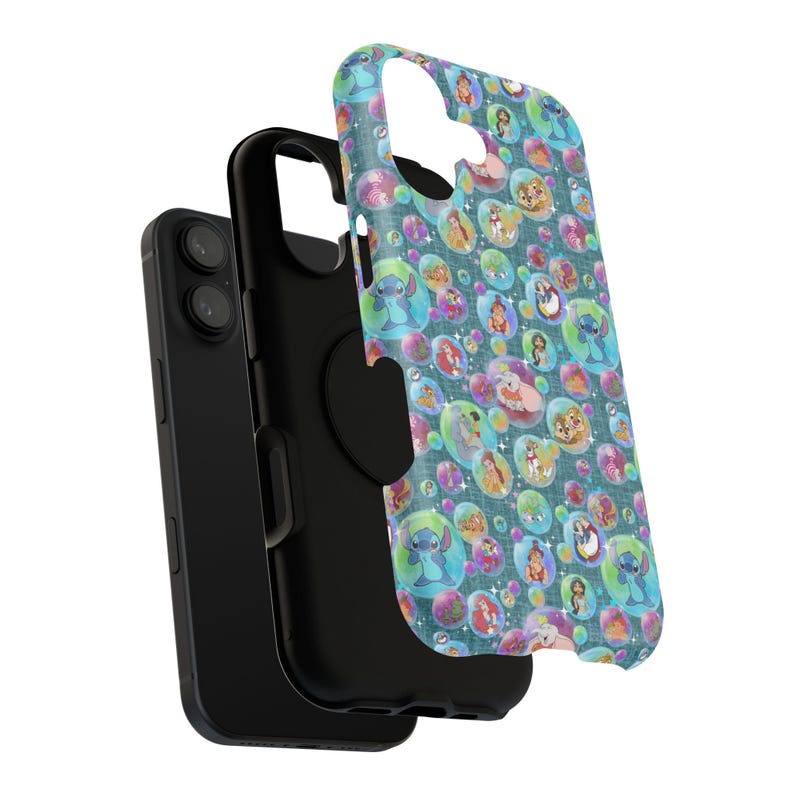 Disney Bubble Phone Case, Disney iPhone Case, Disney Phone Case, Samsung Phone Case, iPhone 15 Plus, iPhone 16 pro Case, Disney Phone Case image 20