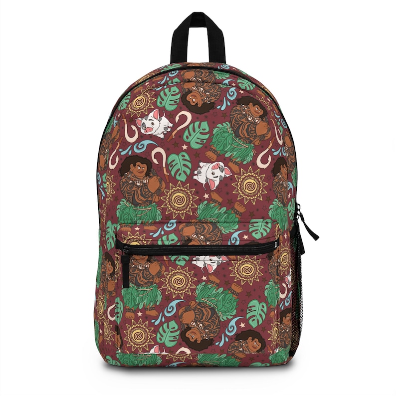 Zaino Maui, Zaino Disney Moana, Zaino per il ritorno a scuola, Borsa Disney, Zaino per bambini, Borsa da viaggio, Disney Bound, Accessori da viaggio Disney immagine 1