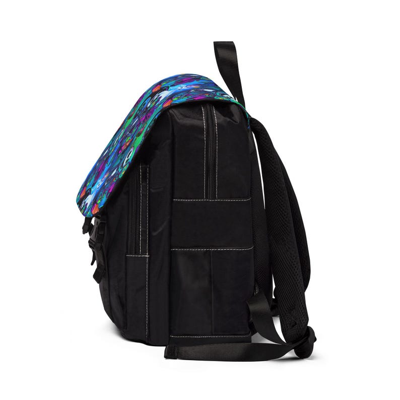 Nightmare Before Christmas Backpack, Disney Backpack, Back to School Book Bag, Disney Bag, Kids Backpack, Travel Bag, Disney Trip Accessory image 2