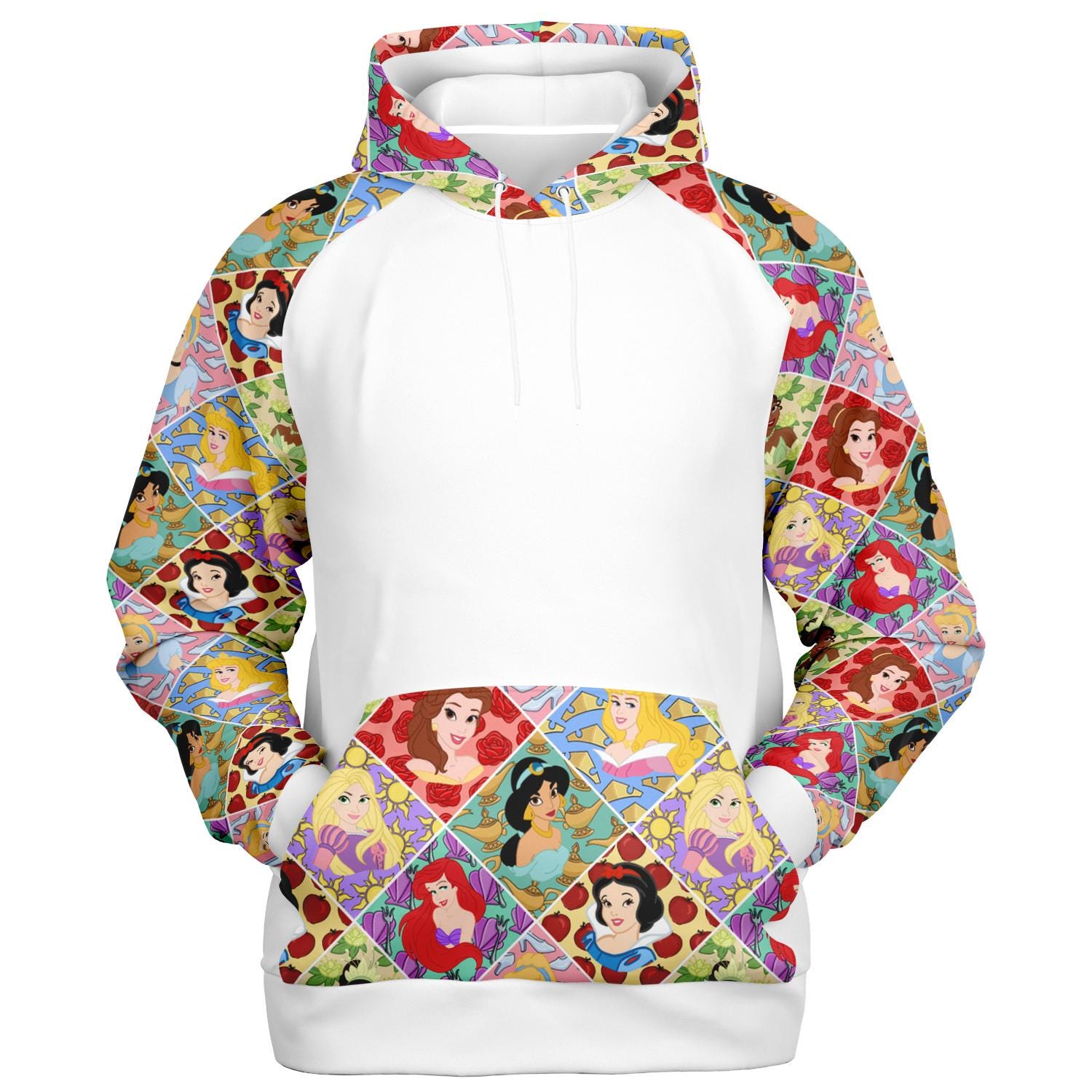 Discover Disney Princess 3D Hoodie, Disneyworld & Disneyland Vacation Shirt
