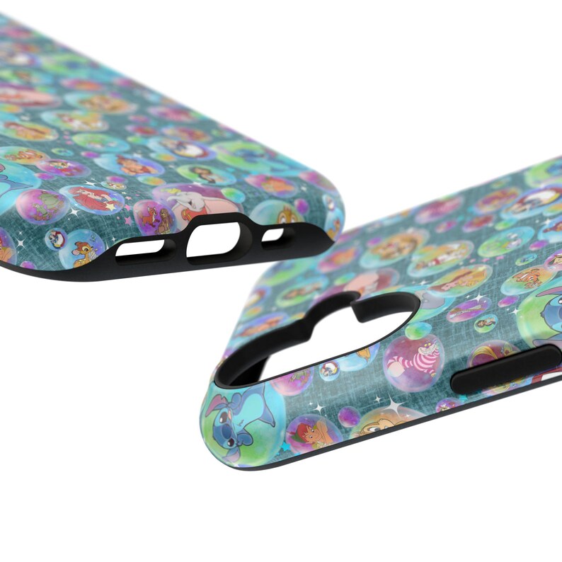 Disney Bubble Phone Case, Disney iPhone Case, Disney Phone Case, Samsung Phone Case, iPhone 15 Plus, iPhone 16 pro Case, Disney Phone Case image 19