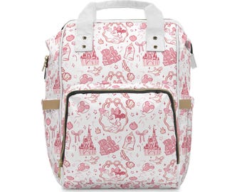 Magic Kingdom Windelrucksack: Minnie Maus Baby Reisetasche