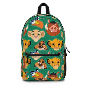 Rugzak Lion King Animal Kingdom, Disney-reistas, cartoon schooltas, rugzak met dierenprint, perfect verjaardagscadeau, op Disney geïnspireerd