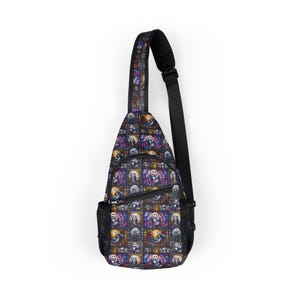 Nightmare Before Christmas Park Bag, Disney Backpack, Sling Bag, Chest Bag, Disney Gift, Vacation Bag, Travel Bag, Fanny Pack, Belt Bag image 1