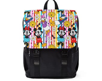 Retro Mickey Backpack, Disney Backpack, Back to School Book Bag, Disney Bag, Kids Backpack, Travel Bag, Disney Trip Accessories