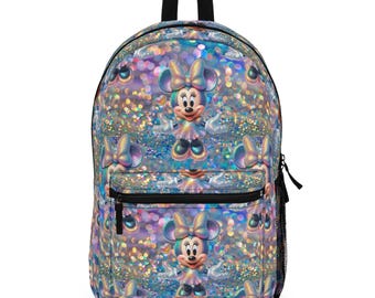 Minnie Mouse Backpack, Disney Backpack, Back to School Book Bag, Disney Bag, Kids Backpack, Travel Bag, Disney Trip Accessories