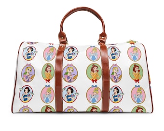 Disney Princess Plunjezak, waterdichte reistas, weekendtas, weekendtas, Disney-bagage, weekendtas, vakantiereizen, Disney-cadeau