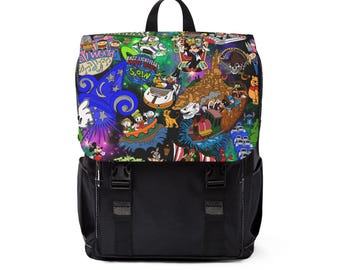 Mochila Disney World, Bolsa Disney para la escuela o viajes, Regalo Disney, Bolsa para un día mágico en los parques, Mochila, Mochila escolar, Parques Disney