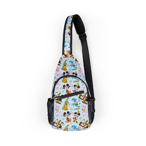 Mickey Mouse Minnie Park Bag, Disney Backpack, Disney Sling Bag, Chest Bag, Disney Gift, Vacation Bag, Travel Bag, Fanny Pack, Belt Bag