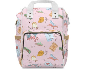Rapunzel Tangled Diaper Bag Disney Baby Backpack, Rapunzel Baby Gift, Travel Bag for Moms, Magical Baby Shower Gift, Cute Tangled Tote