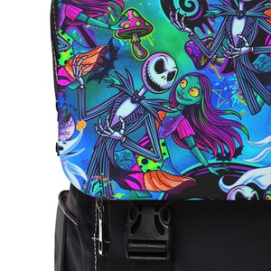 Nightmare Before Christmas Backpack, Disney Backpack, Back to School Book Bag, Disney Bag, Kids Backpack, Travel Bag, Disney Trip Accessory image 4