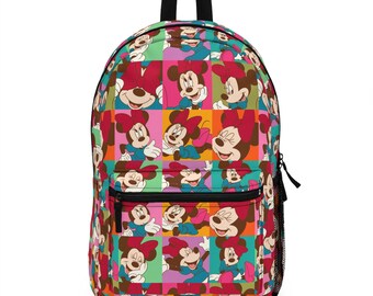 Minnie Mouse Backpack, Disney Backpack, Back to School Book Bag, Disney Bag, Kids Backpack, Travel Bag, Disney Trip Accessories