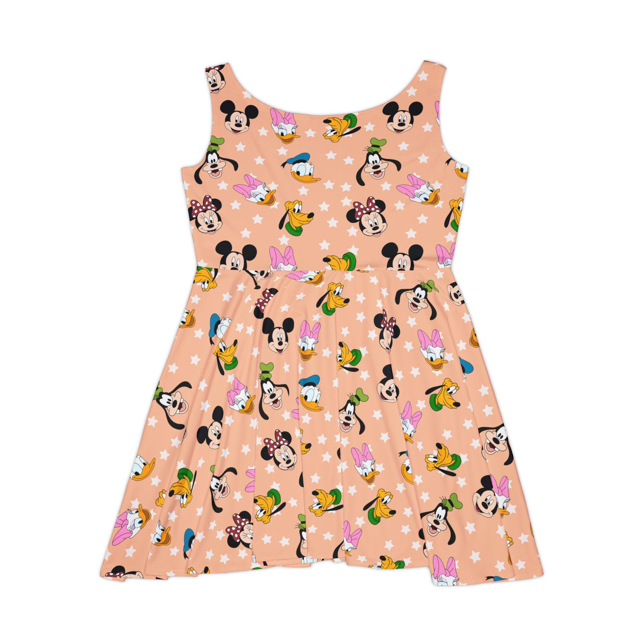 classic mickey and friends athletic dress Mickey and Friends Skater Dress Athletic Dress, Women's for Disney World Trip, Skater Dress, Athletic Dress, Disney World, RunDisney, Cruise