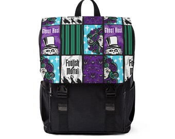 Haunted Mansion Backpack, Disney Backpack, Back to School Book Bag, Disney Bag, Kids Backpack, Travel Bag, Disney Trip Accessories