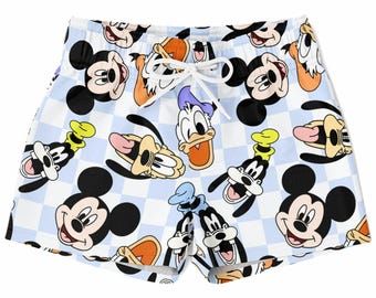 Maillot de bain Mickey et ses amis, shorts de plage Mickey pour garçons, maillots de bain vacances Disney, maillot de bain maillot de bain, indispensables pour les vacances, bain pour enfants