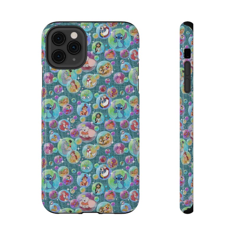 Disney Bubble Phone Case, Disney iPhone Case, Disney Phone Case, Samsung Phone Case, iPhone 15 Plus, iPhone 16 pro Case, Disney Phone Case image 10