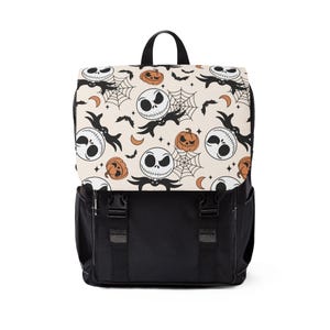 Jack Skellington NBC Backpack, Disney Backpack, Back to School Book Bag, Disney Bag, Kids Backpack, Travel Bag, Disney Trip Accessories image 1